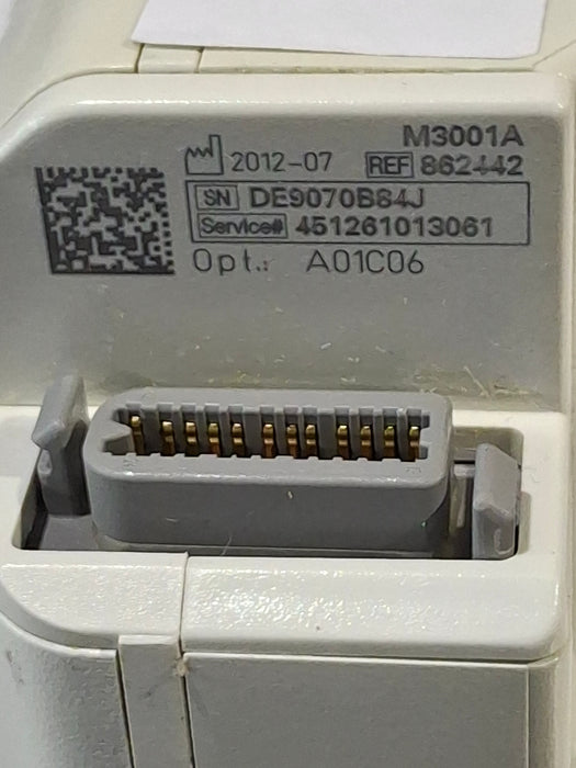 Philips M3001A-A01C06 Fast SpO2, NIBP, ECG, Temp, IBP MMS Module