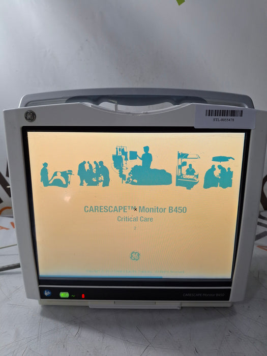 GE Healthcare GE Healthcare Carescape B450 Critical Care Patient Monitor Patient Monitors reLink Online