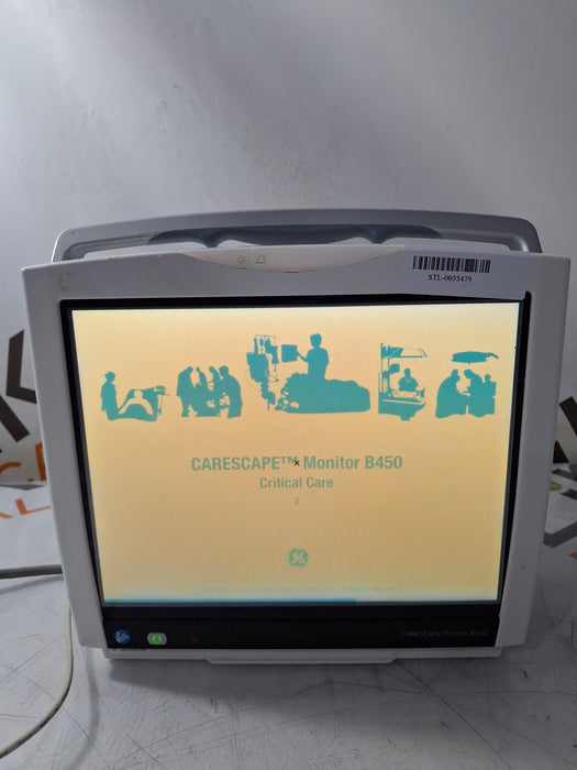 GE Healthcare Carescape B450 Critical Care Patient Monitor