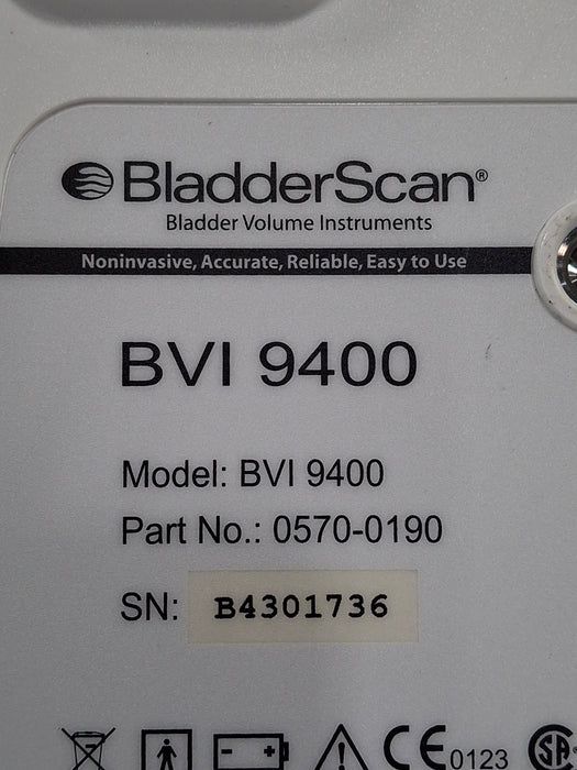 Verathon Medical, Inc BVI 9400 Bladderscan