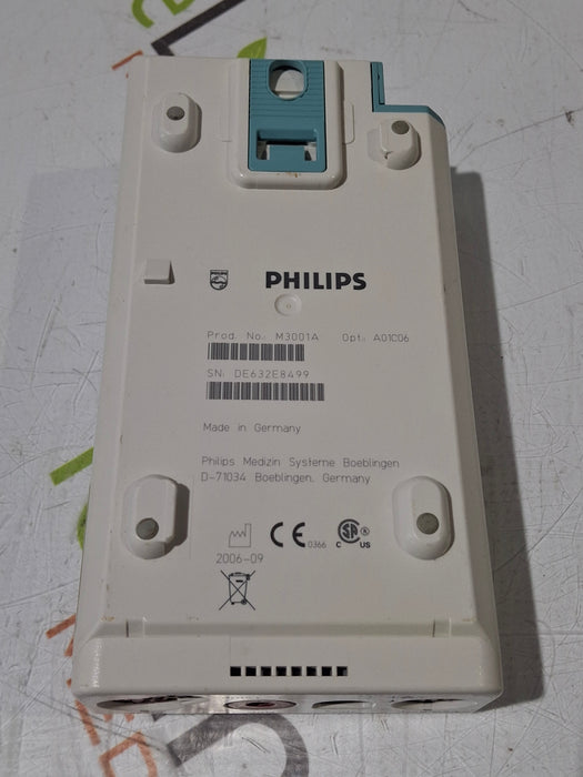 Philips M3001A-A01C06 Fast SpO2, NIBP, ECG, Temp, IBP MMS Module