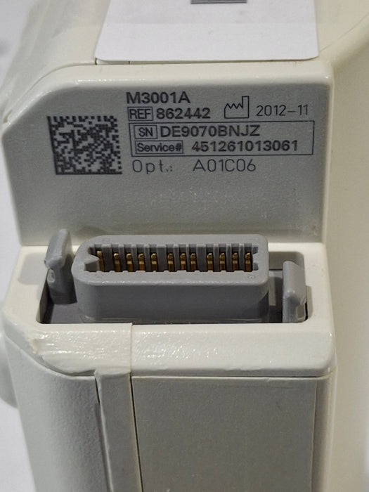 Philips M3001A-A01C06 Fast SpO2, NIBP, ECG, Temp, IBP MMS Module