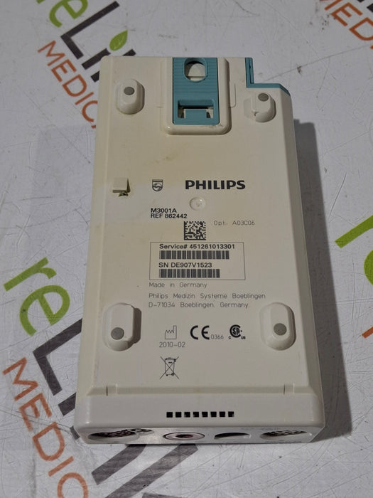 Philips M3001A-A03C06 Masimo SpO2, NIBP, ECG, Temp, IBP MMS Module