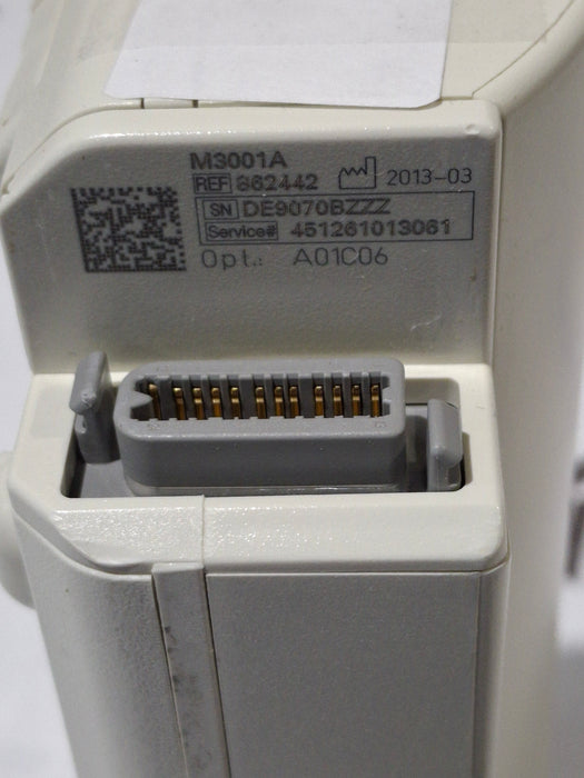 Philips M3001A-A01C06 Fast SpO2, NIBP, ECG, Temp, IBP MMS Module