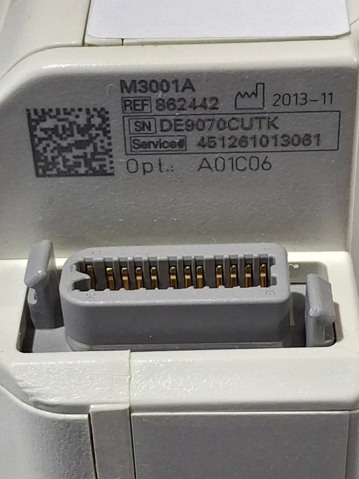 Philips M3001A-A01C06 Fast SpO2, NIBP, ECG, Temp, IBP MMS Module