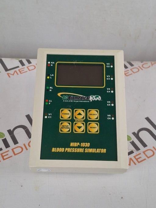 BC Biomedical BC Biomedical NIBP-1030 Blood Pressure Simulator Patient Monitors reLink Online