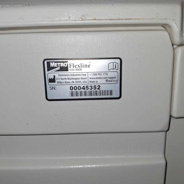Metro Flexline Crash Cart