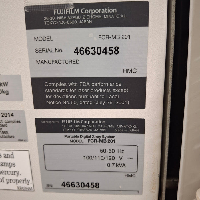 Fujifilm FCR Go Mobile X-Ray System