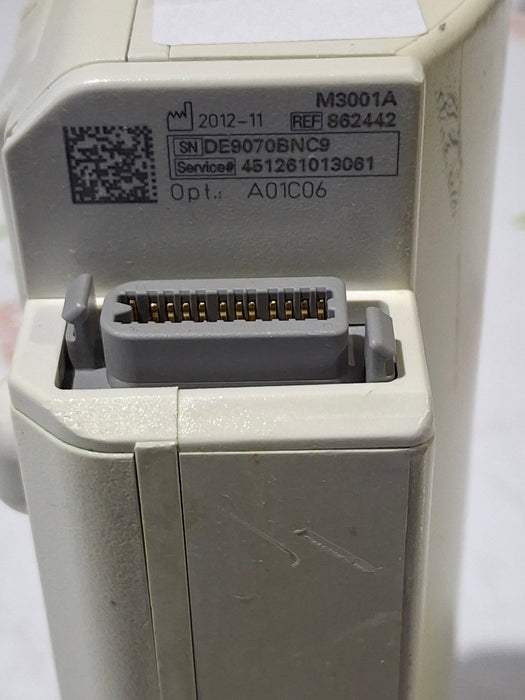 Philips M3001A-A01C06 Fast SpO2, NIBP, ECG, Temp, IBP MMS Module