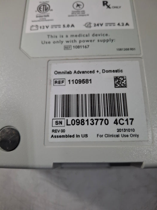 Philips Respironics OmniLab Advanced + System One Ventilator