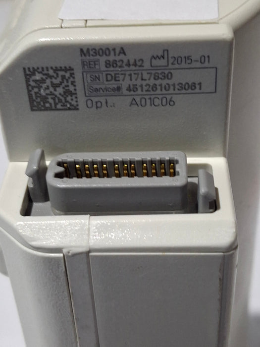 Philips M3001A-A01C06 Fast SpO2, NIBP, ECG, Temp, IBP MMS Module