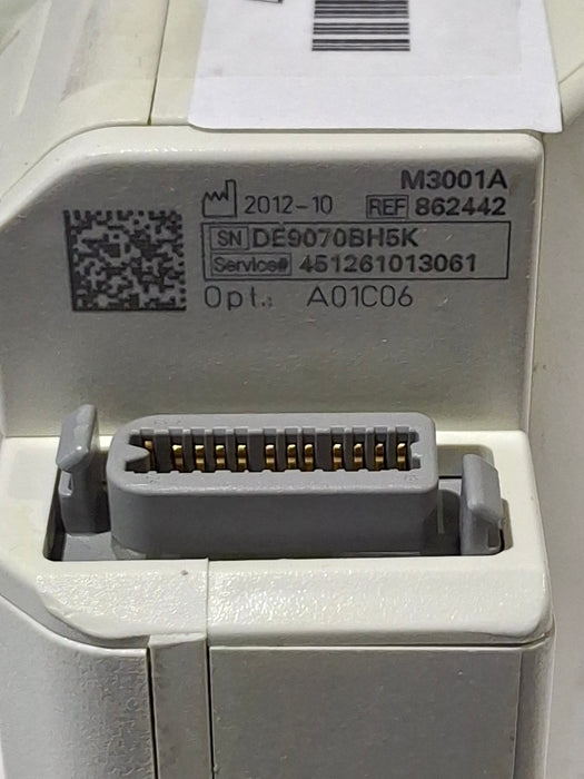 Philips M3001A-A01C06 Fast SpO2, NIBP, ECG, Temp, IBP MMS Module