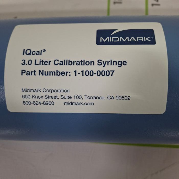 Midmark IQcal 3.0 Liter Calibration Syringe