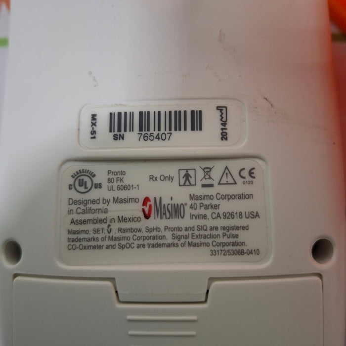 Masimo Pronto 7 Rainbow Pulse Oximeter