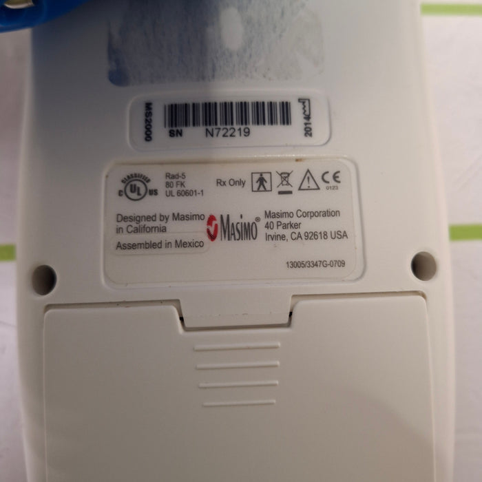 Masimo Rad-5 Handheld Pulse Oximeter Medical