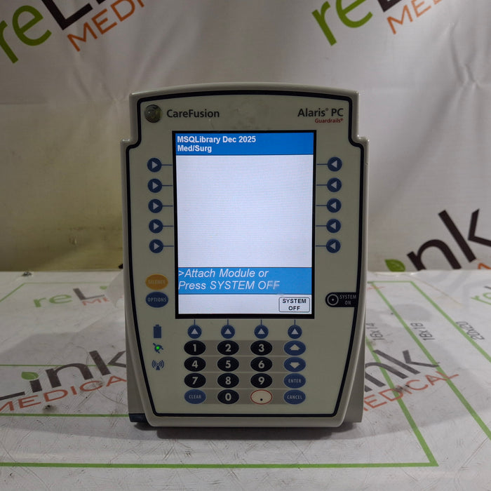 CareFusion Alaris 8015 Large Screen POC Infusion Pump