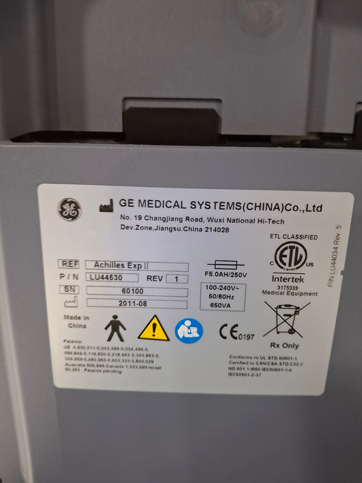 GE Healthcare Achilles Exp II Bone Densitometer