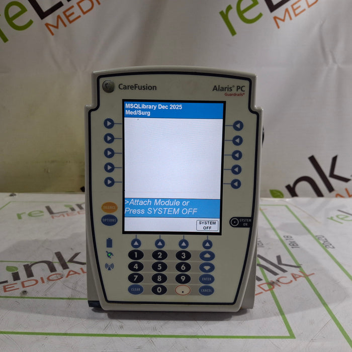 CareFusion Alaris 8015 Large Screen POC Infusion Pump