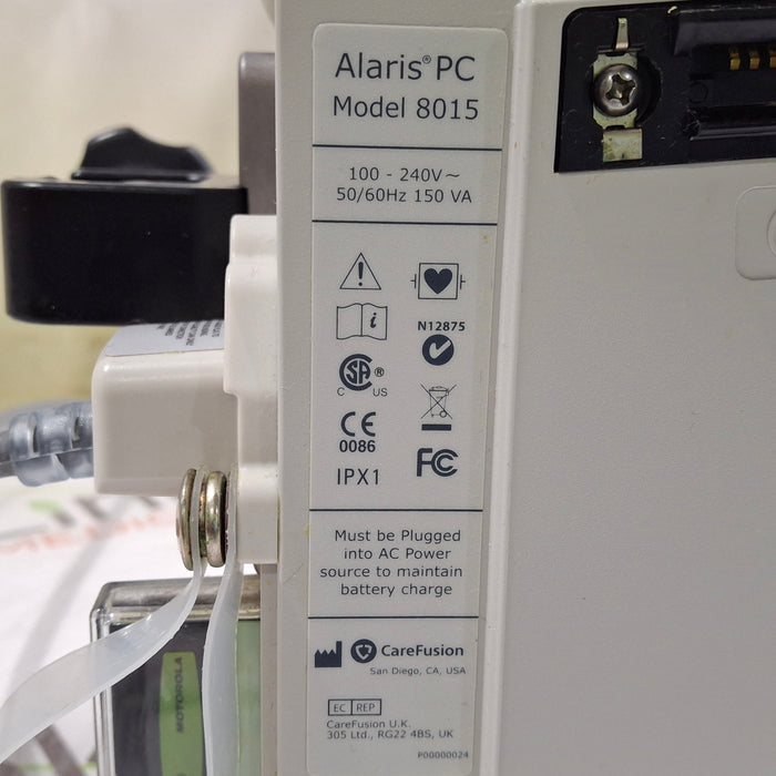 CareFusion Alaris 8015 Large Screen POC Infusion Pump
