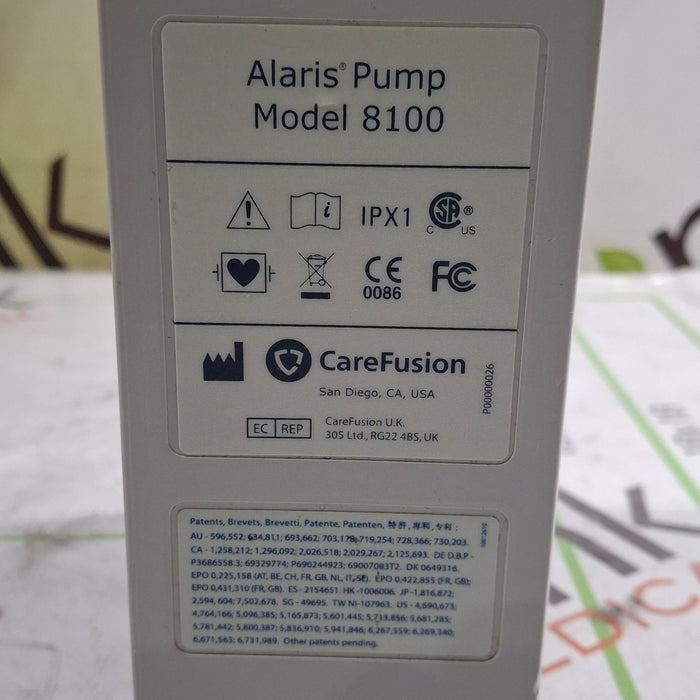 CareFusion Alaris 8100 LVP Infusion Pump Module