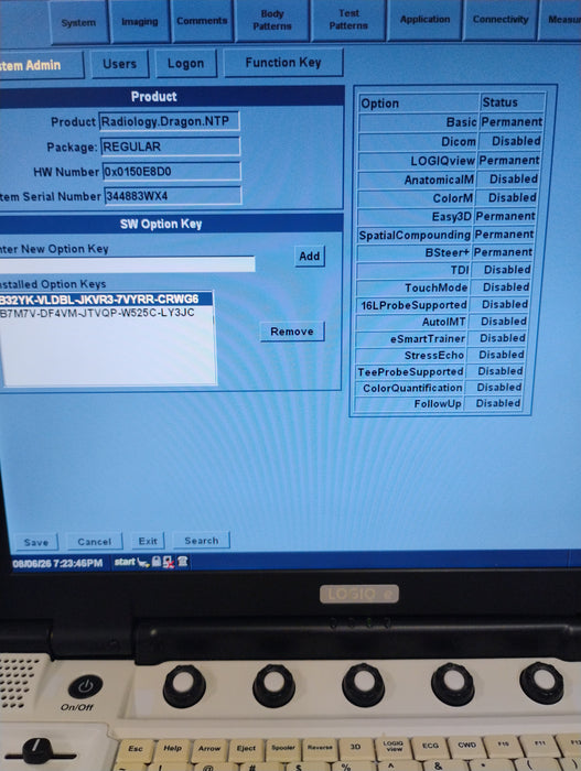 GE Healthcare Logiq e Ultrasound