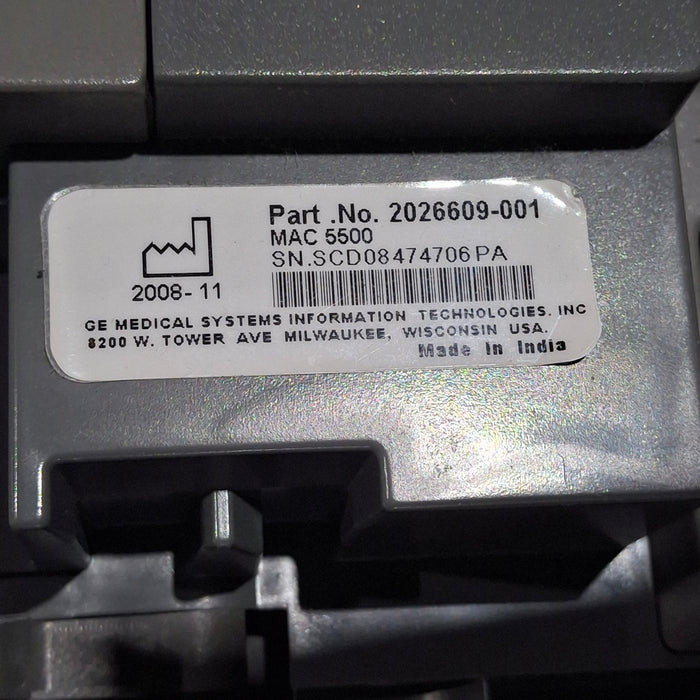 GE Healthcare MAC 5500 ECG with CAM Module