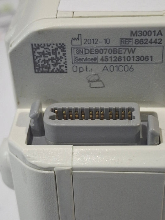 Philips M3001A-A01C06 Fast SpO2, NIBP, ECG, Temp, IBP MMS Module