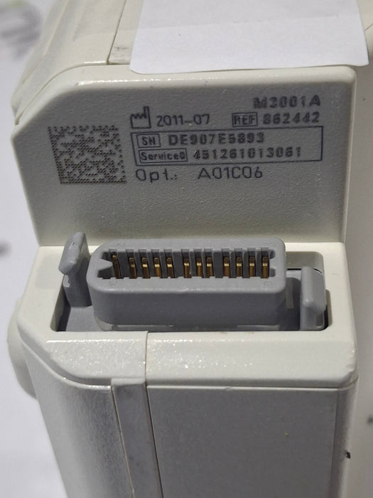 Philips M3001A-A01C06 Fast SpO2, NIBP, ECG, Temp, IBP MMS Module