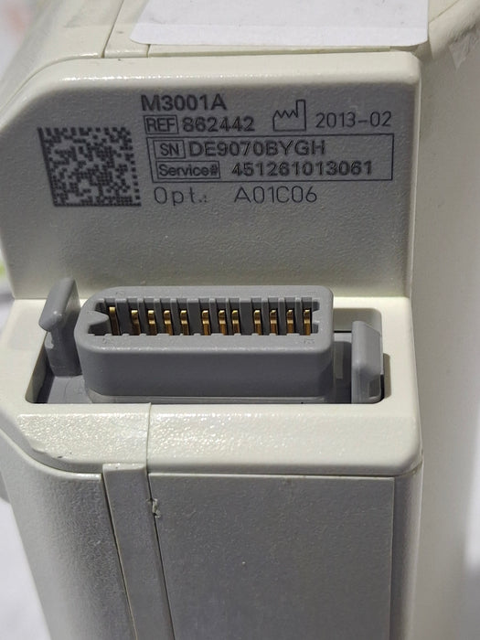 Philips M3001A-A01C06 Fast SpO2, NIBP, ECG, Temp, IBP MMS Module