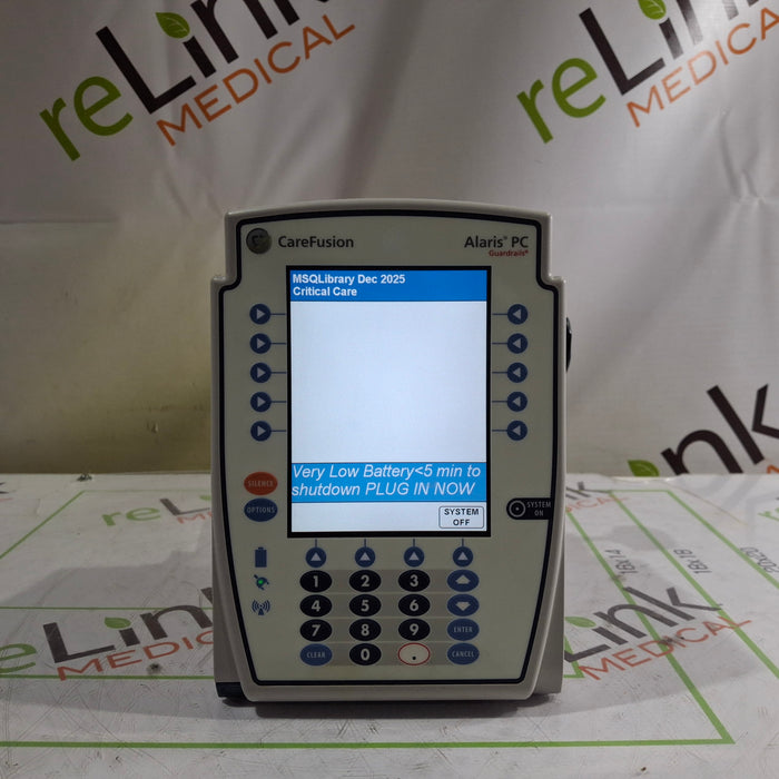 CareFusion Alaris 8015 Large Screen POC Infusion Pump