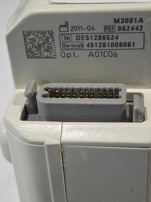 Philips M3001A-A01C06 Fast SpO2, NIBP, ECG, Temp, IBP MMS Module