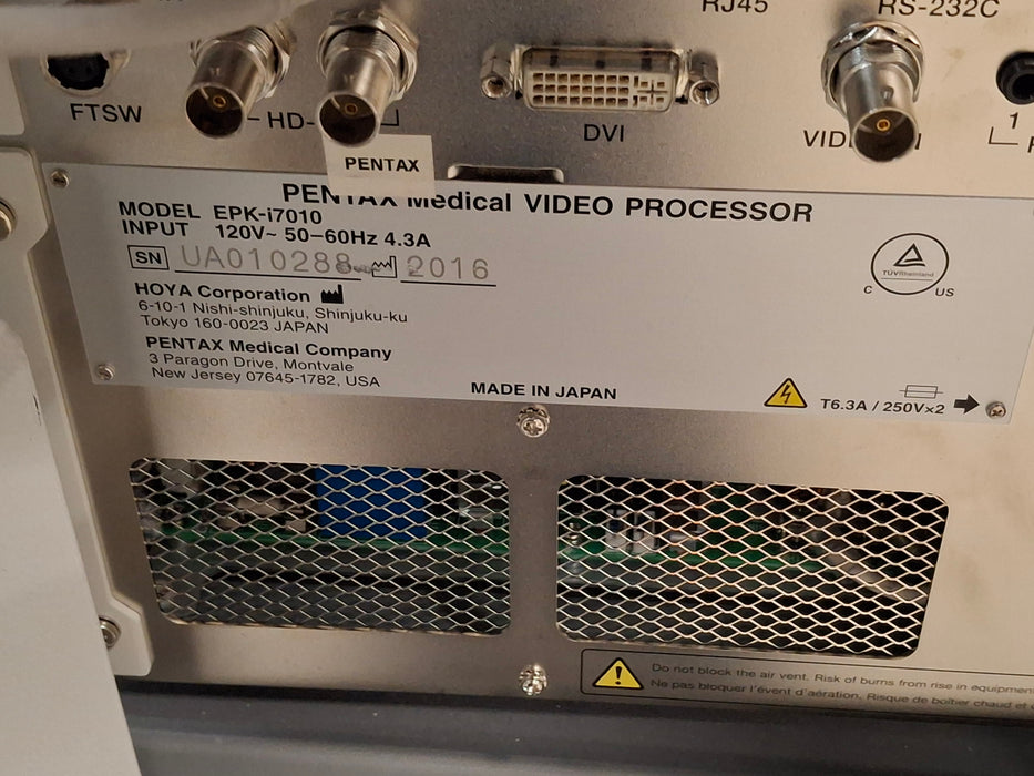 Pentax Medical EPK-i7010 Video Endoscopy System