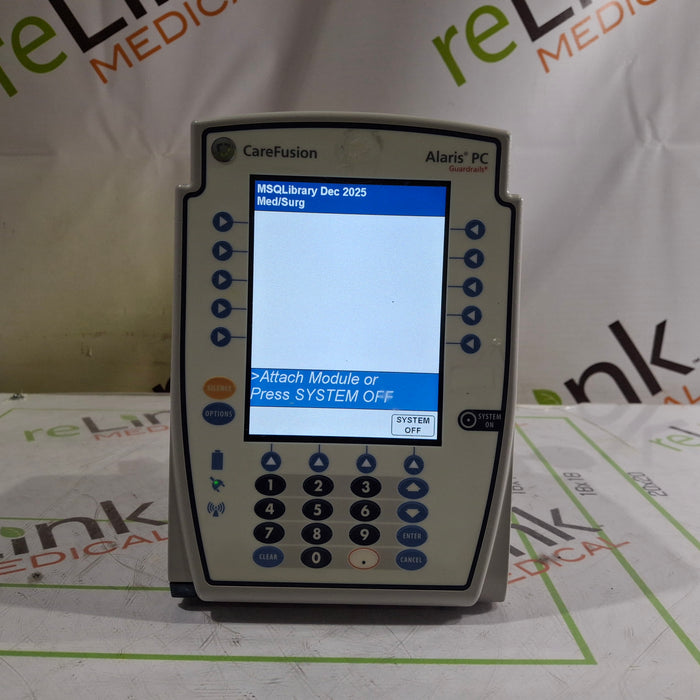 CareFusion Alaris 8015 Large Screen POC Infusion Pump
