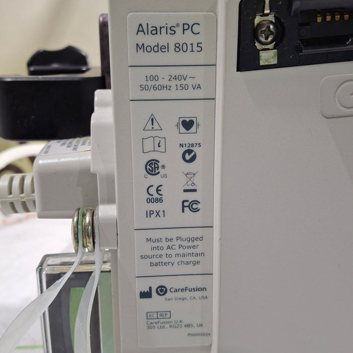 CareFusion Alaris 8015 Large Screen POC Infusion Pump