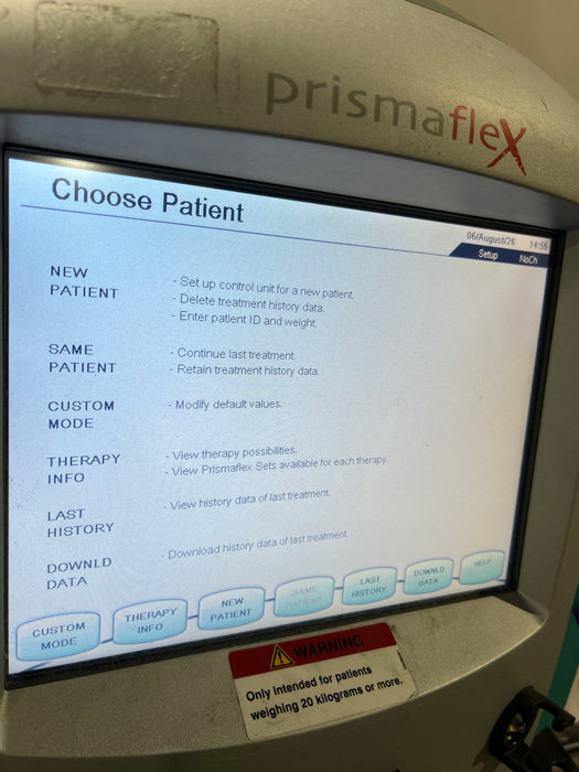 Gambro Gambro Prismaflex Dialysis Machine Dialysis reLink Online