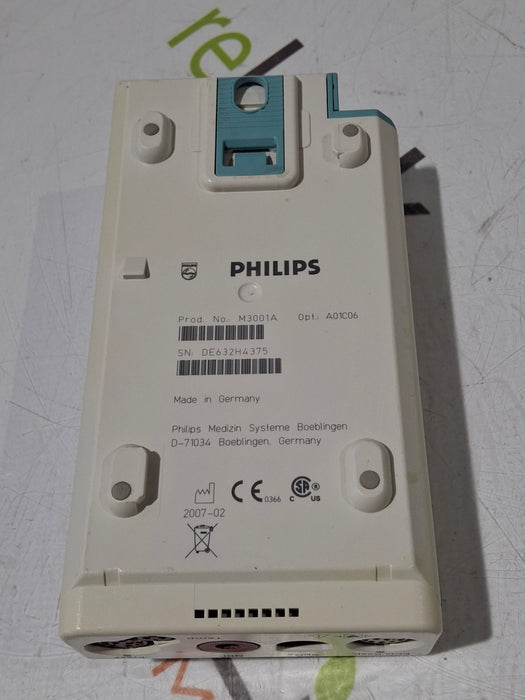 Philips M3001A-A01C06 Fast SpO2, NIBP, ECG, Temp, IBP MMS Module