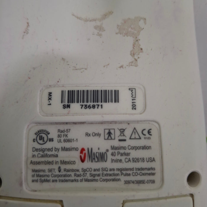 Masimo Rad-57 Pulse CO-Oximeter