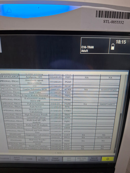GE Healthcare Carescape B450 Critical Care Patient Monitor