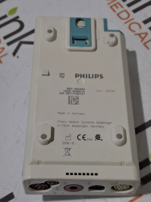 Philips M3001A-A01C06 Fast SpO2, NIBP, ECG, Temp, IBP MMS Module