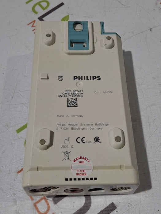 Philips M3001A-A01C06 Fast SpO2, NIBP, ECG, Temp, IBP MMS Module
