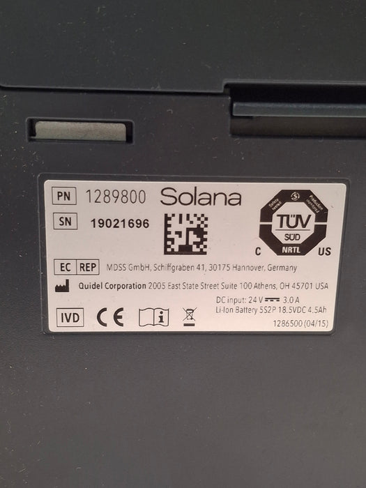 Quidel Quidel Solana Molecular Testing Platform Clinical Lab reLink Online