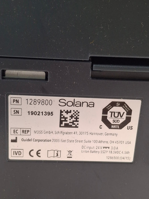 Quidel Solana Molecular Testing Platform