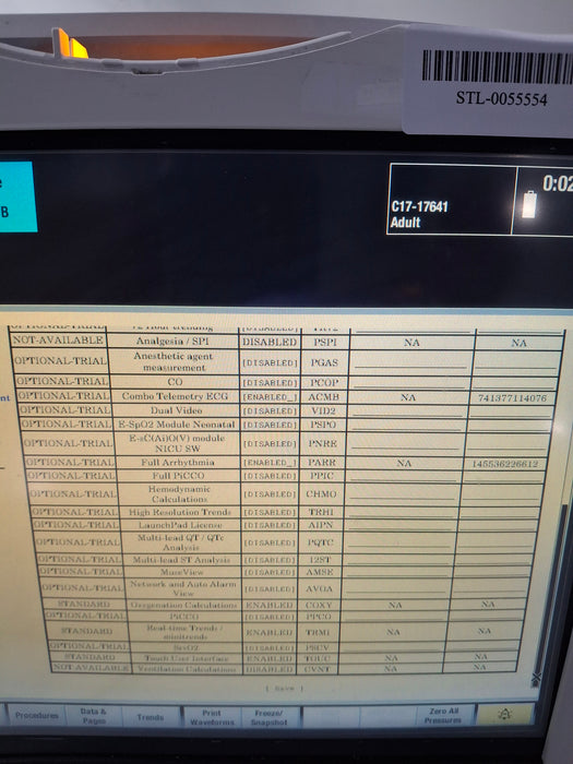 GE Healthcare Carescape B450 Critical Care Patient Monitor