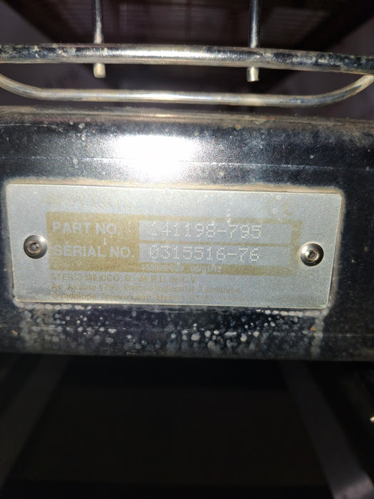 Steris Amsco Atlas Sterilizer Loading Cart