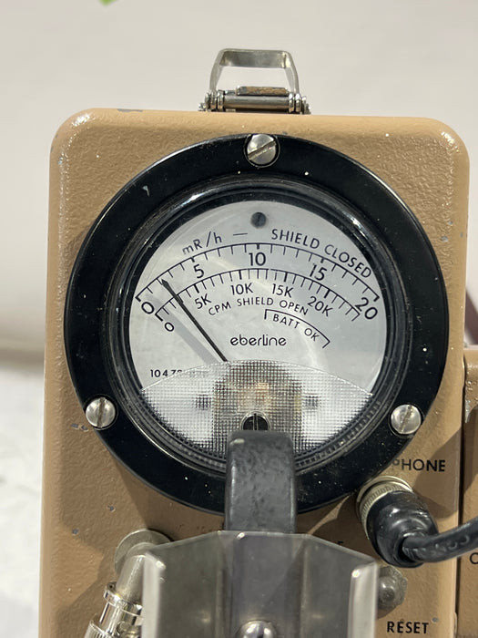 Eberline Services E-520 Geiger Counter Radiation Detector