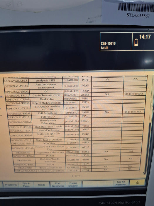 GE Healthcare GE Healthcare Carescape B450 Critical Care Patient Monitor Patient Monitors reLink Online