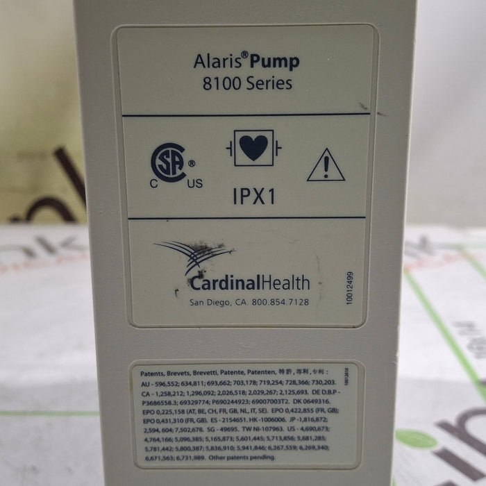 CareFusion Alaris 8100 LVP Infusion Pump Module