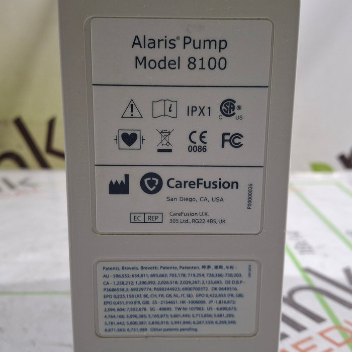 CareFusion Alaris 8100 LVP Infusion Pump Module