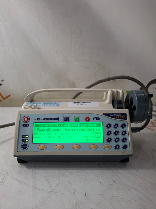 Smiths Medical Medfusion 3500 Version 6 Syringe Infusion Pump