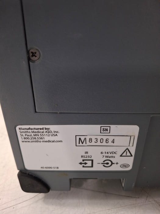Smiths Medical Medfusion 3500 Version 6 Syringe Infusion Pump